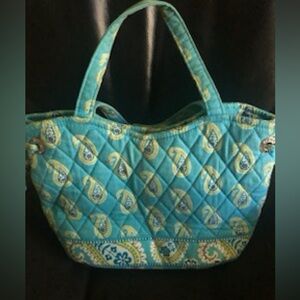 Vintage Vera Bradley Blue Paisley